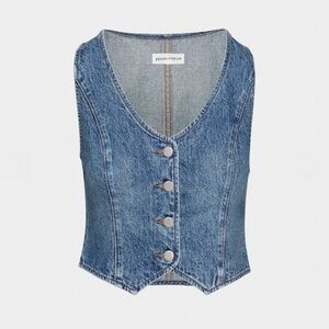 Denim Forum The 90s Mia Denim Vest